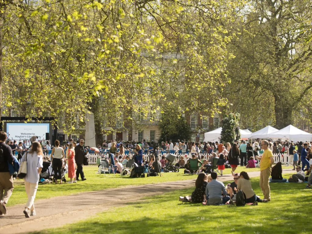 Mayfair Coronation Garden Party in Grosvenor Square